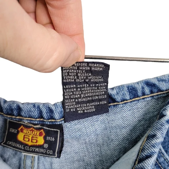 Route 66 Vintage Y2K Low Waisted Button Fly Flaired Led Bell Bottom Jean 5/6 - Picture 14 of 15